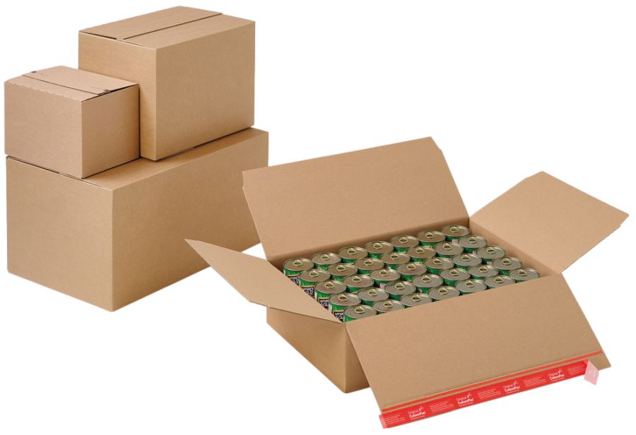 Blitzbodenkarton 2-wellig SK braun 285 x 192 x 185 mm