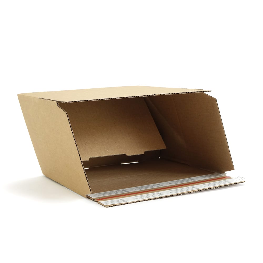 Versandkarton wiederverschließbar braun 250 x 155 x 110 mm