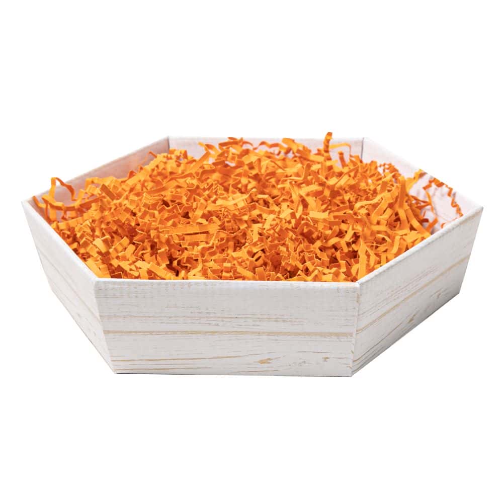 Präsentkorb sechseckig 225 x 200 x 50 mm Shabby