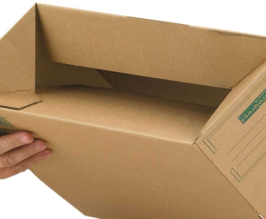 Transportbox Hänge-Archiv "Premium" mit Automatikboden, braun, 325 x 160 x 275 mm (DIN A4+)