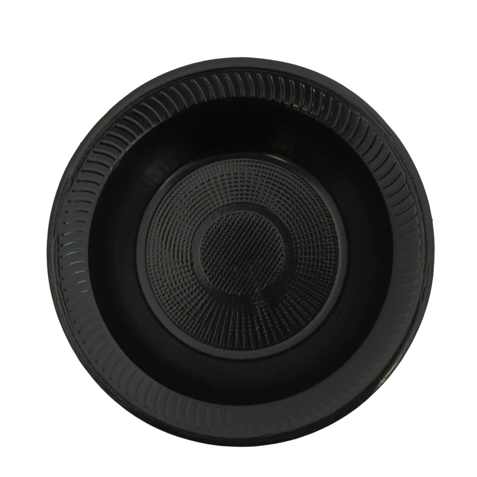 Schwarze Salatschale XPS Ø 170 x 35 mm (ca. 400 ml)