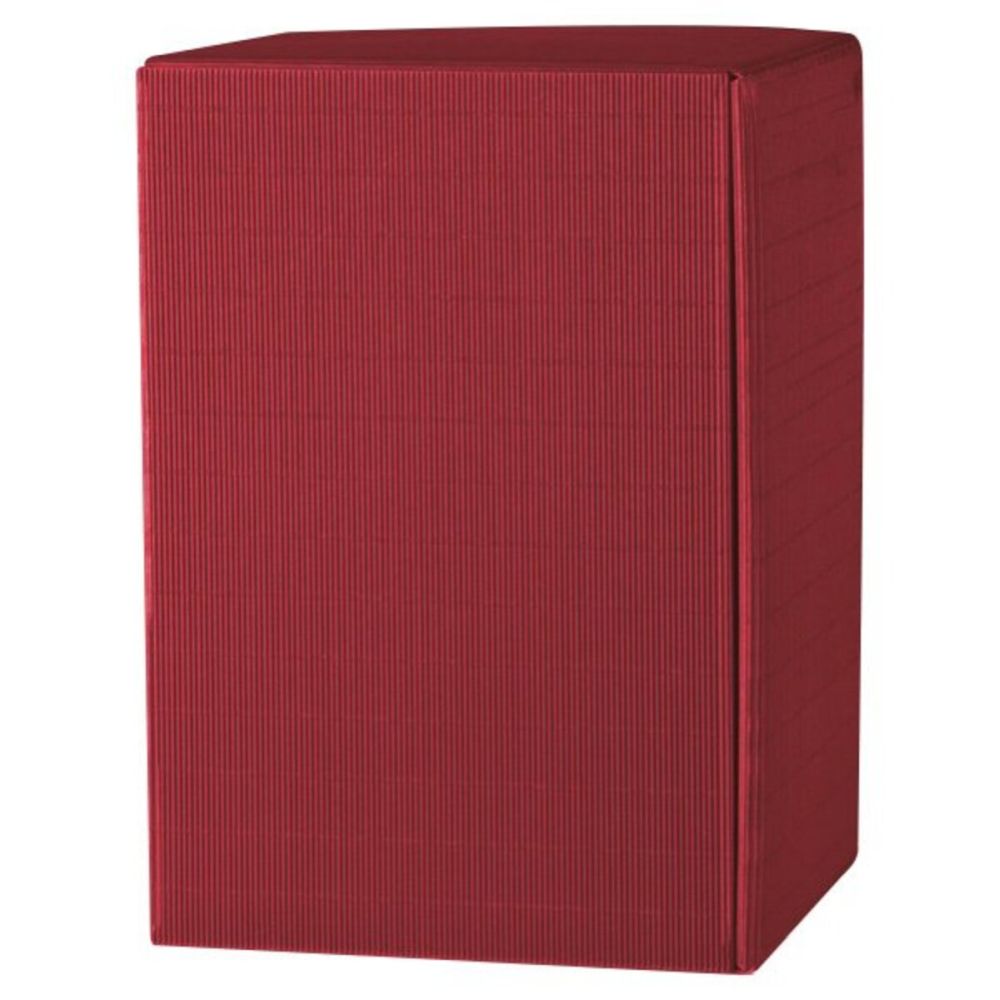 Geschenkbox offene Welle 360 x 260 x 200 mm, bordeaux