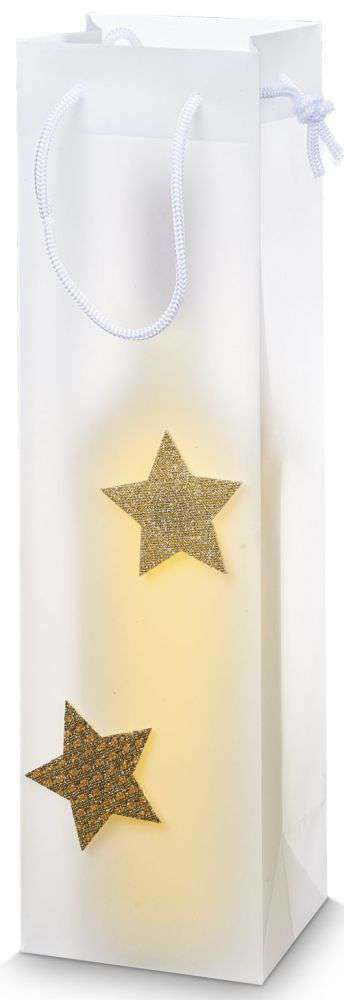 Geschenktüten „Frost“ 1er Wein/Sekt