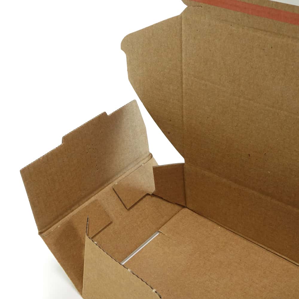 Faltschachtel SK braun 140 x 105 x 45 mm