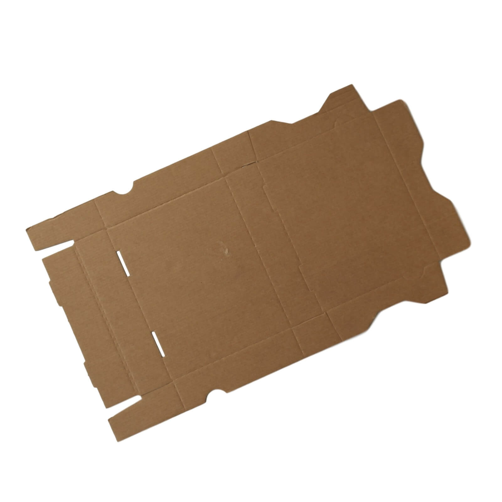 Braune Menüschalenbox für Aluschalen