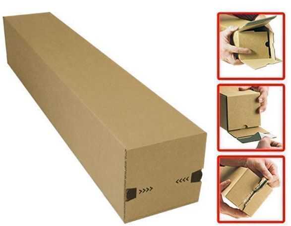 Versandhülsen eckig "Premium longBox L" 1.005 x 140 x 140 mm (DIN B0)