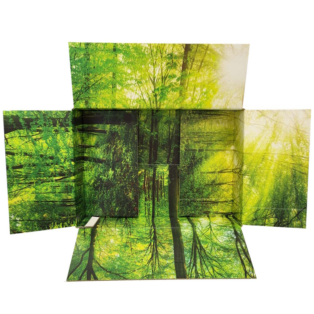 DHL Kleinpaket Karton 340 x 250 x 80 mm (Außenmaß) mit Digitaldruck Innendruck vollflächig