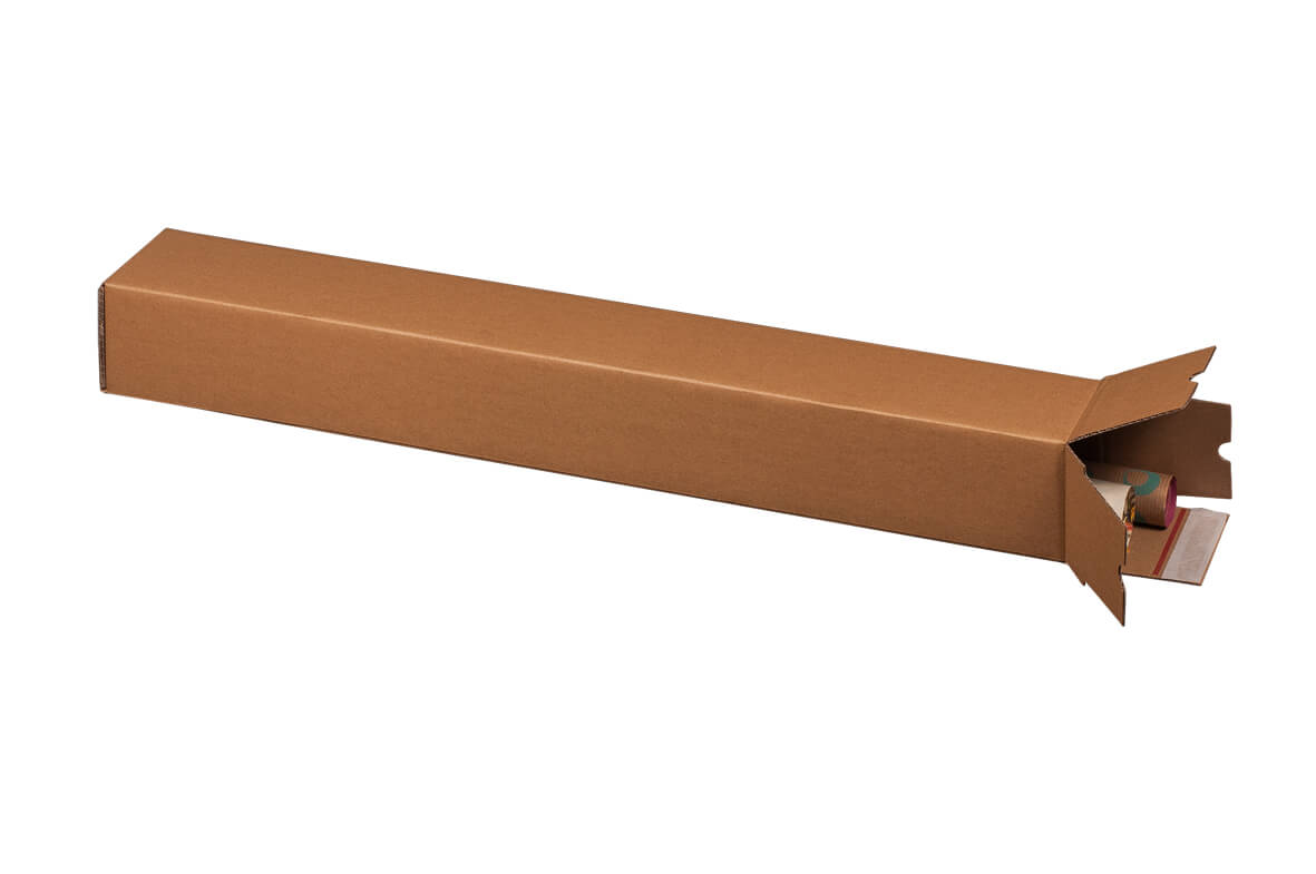 Quadratische Versandbox SK, 860  x 105 x 105 mm (DIN A0)