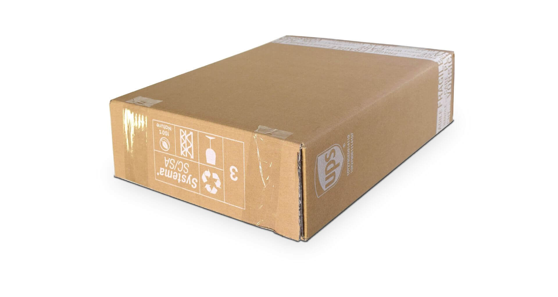 Weinversandverpackung 3er Set