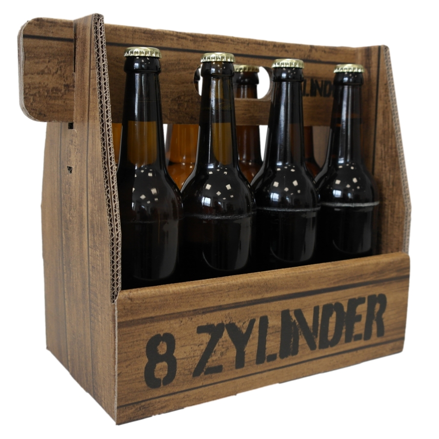 Flaschenträger 0,5 l 8er 8 Zylinder