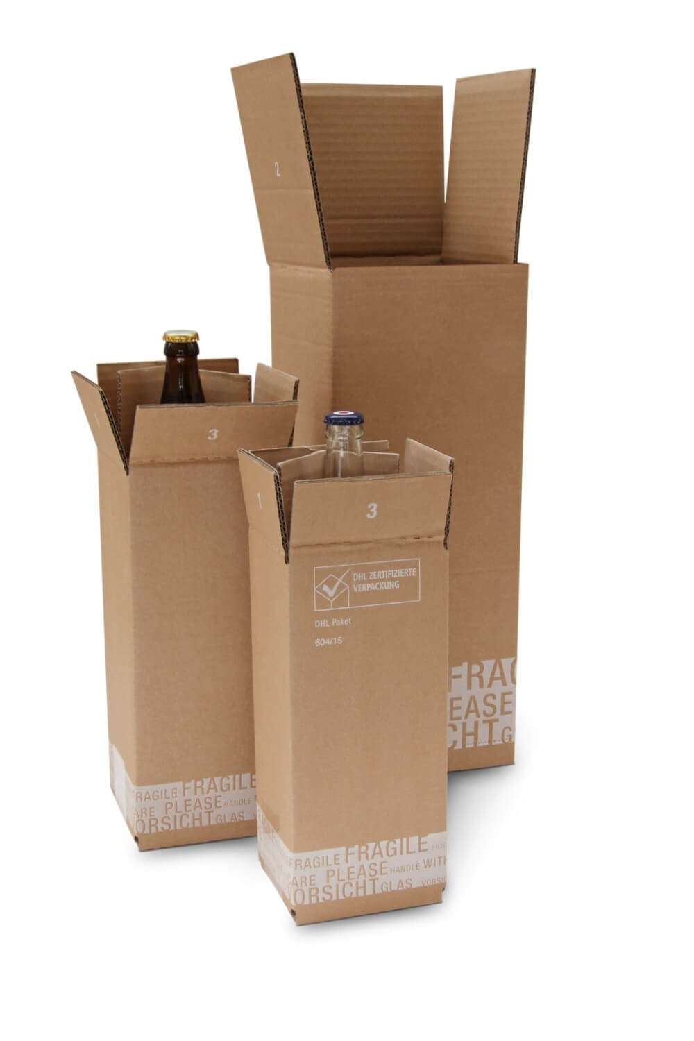 1er Flaschensystemverpackung 0,7 - 1,0 l