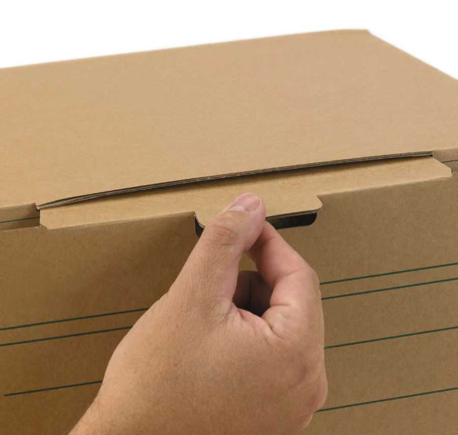 Transportbox mit Frontklappe "Premium", braun, 297 x 334 x 330 mm