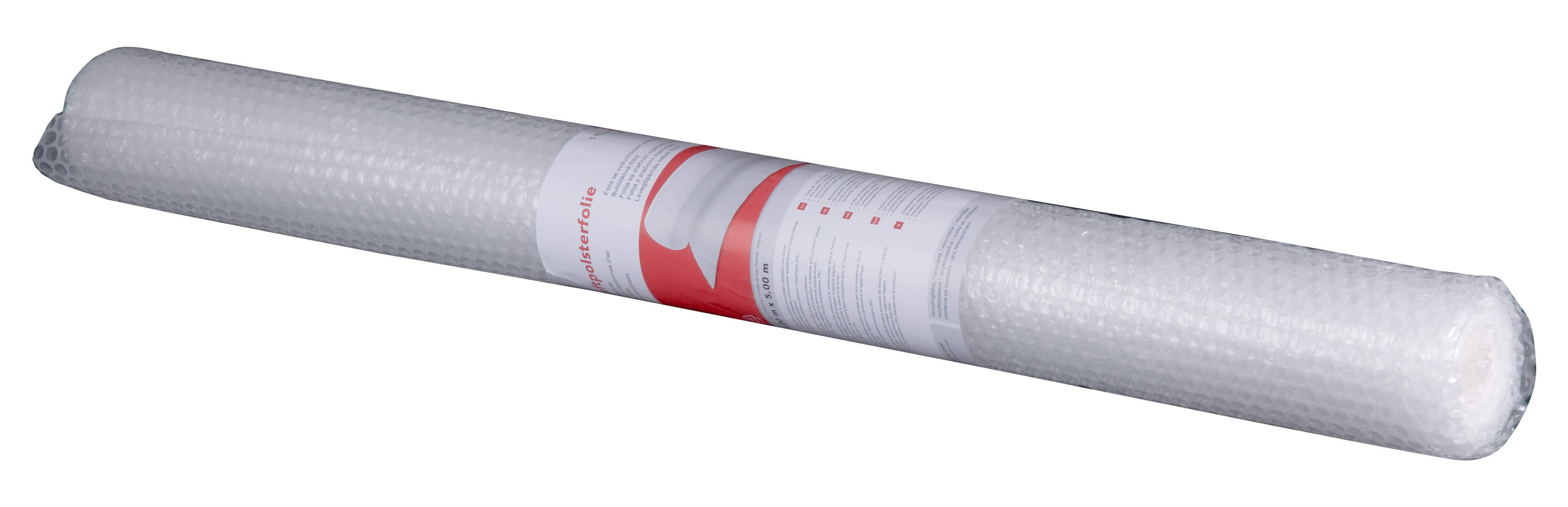 50 µ Luftpolsterfolie Kleinrollen, 1,0 x 5 m