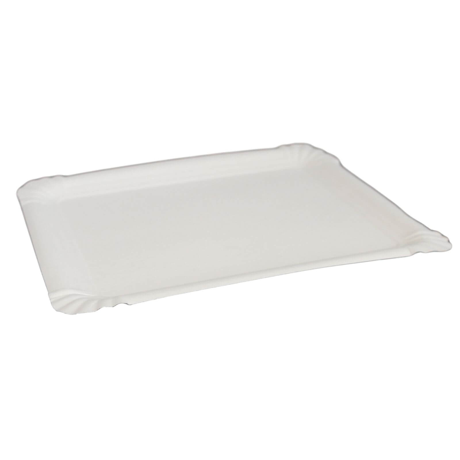 Pappteller eckig 16 x 20 cm