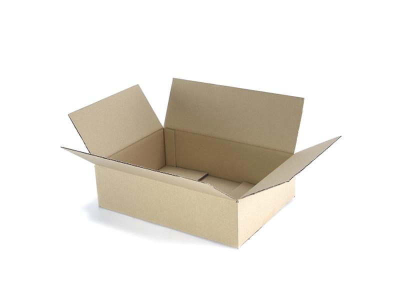 DHL Päckchen S, 350 x 250 x 100 mm (Außenmaß), 1-welliger Karton