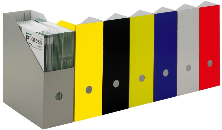 Stehsammler bunt, 265 x 105 x 315 mm (DIN A4+) blau