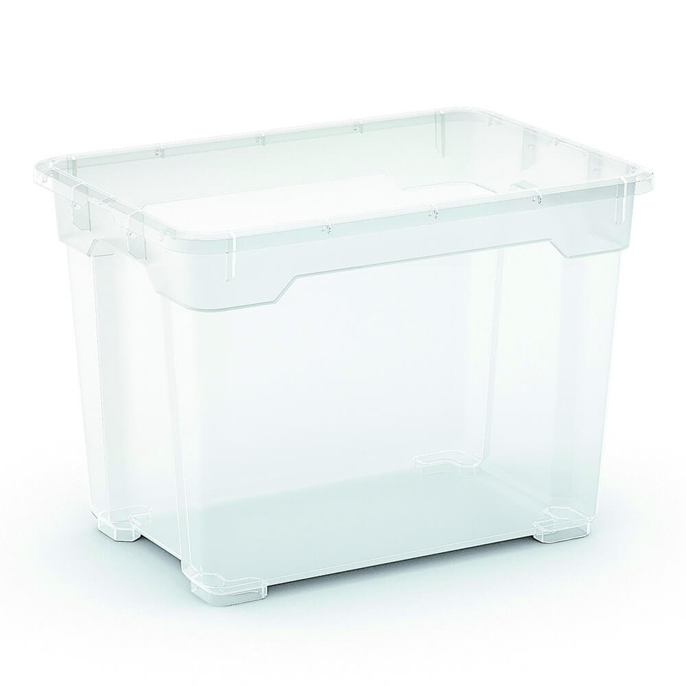 Transparente Aufbewahrungsbox, Industriequalität, S, 17 l ohne Deckel