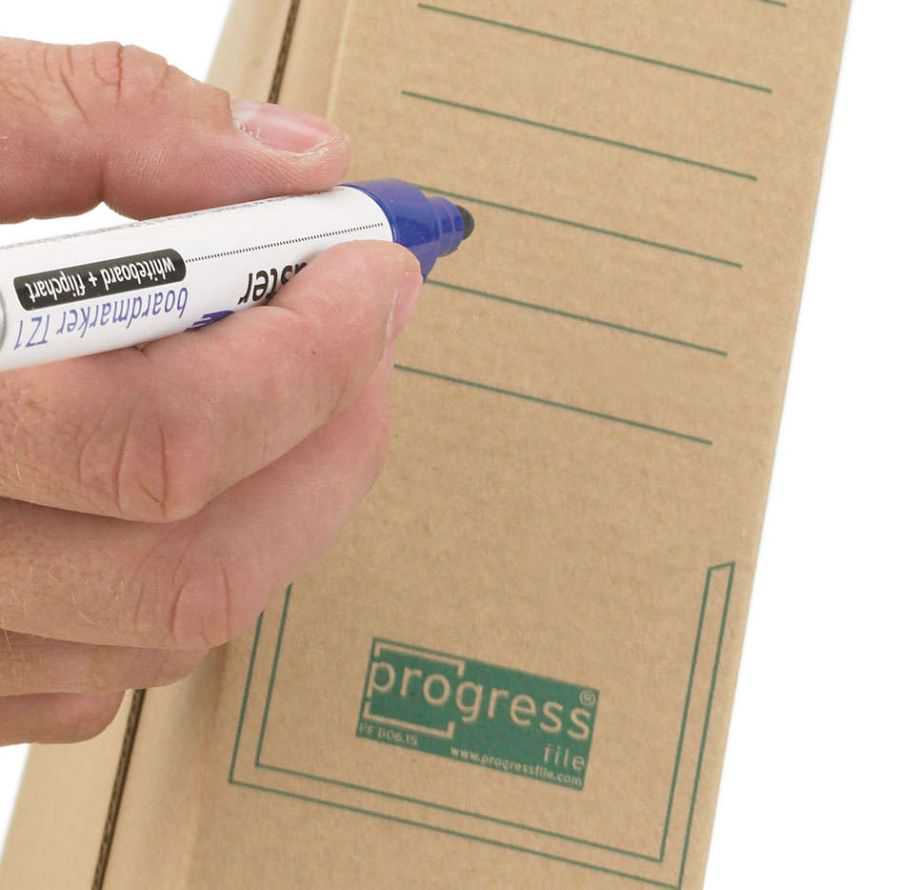 Archivboxen "Premium 65" mit Automatikboden, braun, 315 x 65 x 233 mm (DIN A4+)