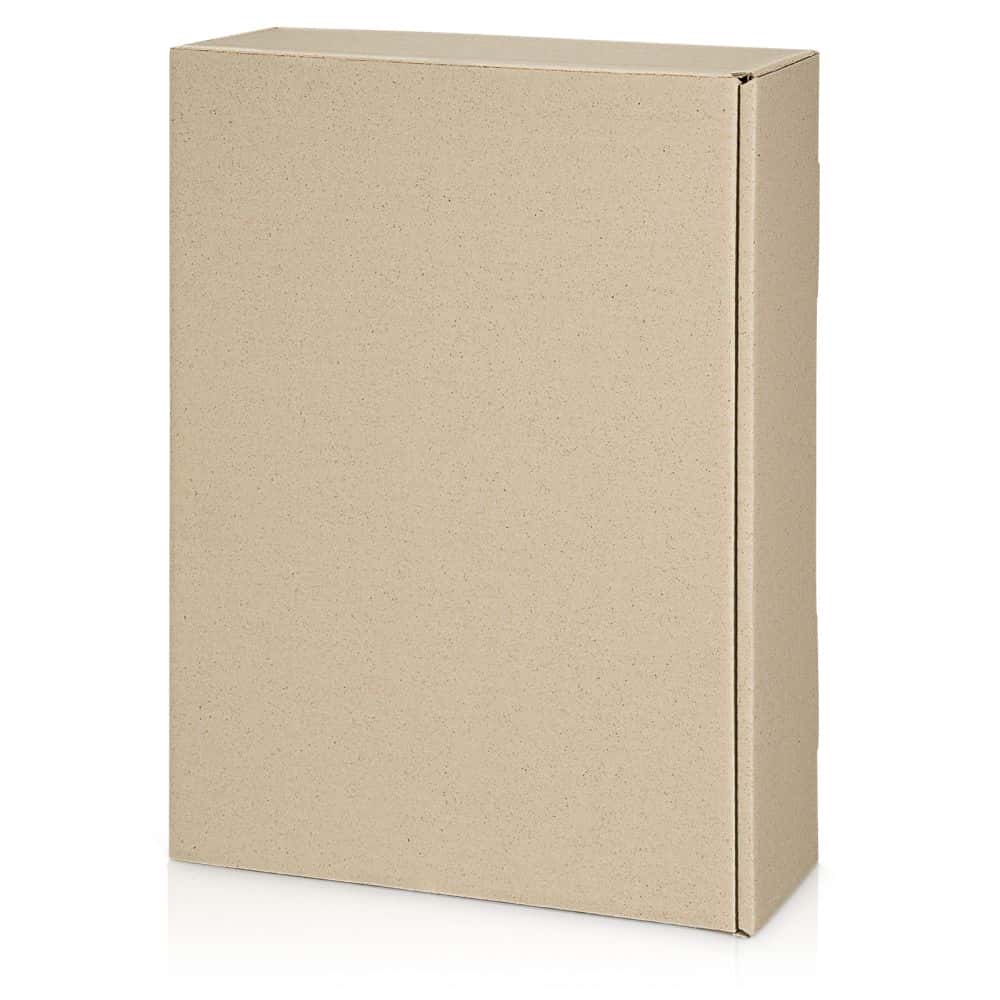 Geschenkbox Graspapier 3er Wein/Sekt Geschenkbox Graspapier 3er Wein/Sekt