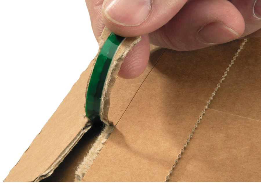 Versandtasche "Premium" Wellpappe, braun 187 x 272 x 0-50 mm (DIN A5)