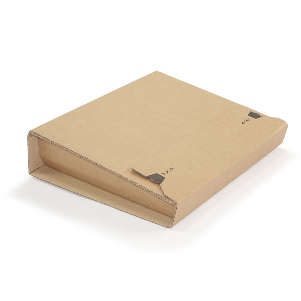 320 x 290 x 35 - 80 mm braune Ordner-Verpackung A4