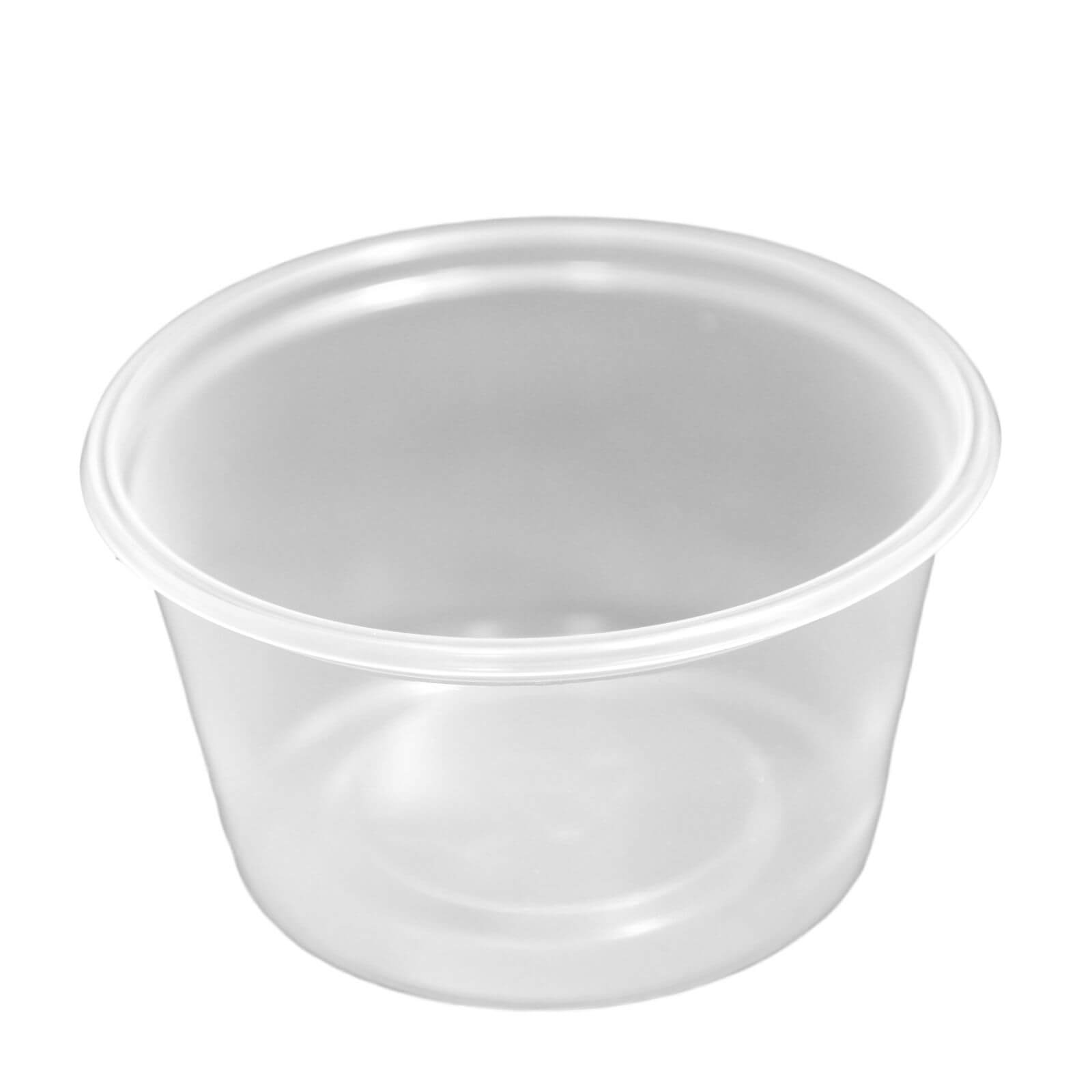 Transparenter Feinkostbecher PP (ECO) 80 ml (Ø 70,3 x 39 mm) Transparenter Feinkostbecher PP (ECO) 80 ml (Ø 70,3 x 39 mm)