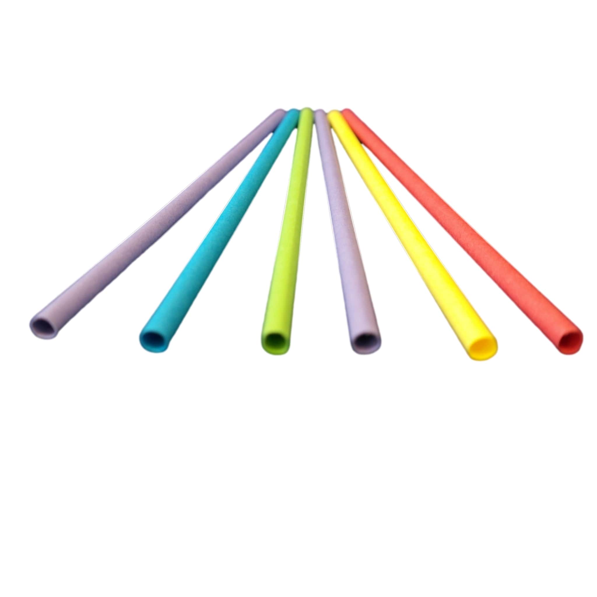 Papier-Strohhalme Ø 7 mm x 230 mm, bunt, 2-lagig