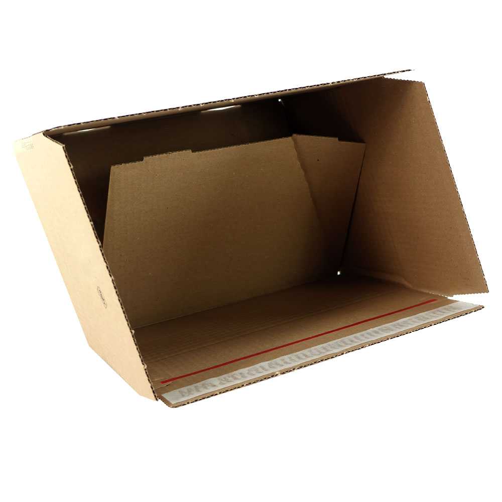 Blitzbodenkarton SK, HR, braun 165 x 135 x 70-100 mm
