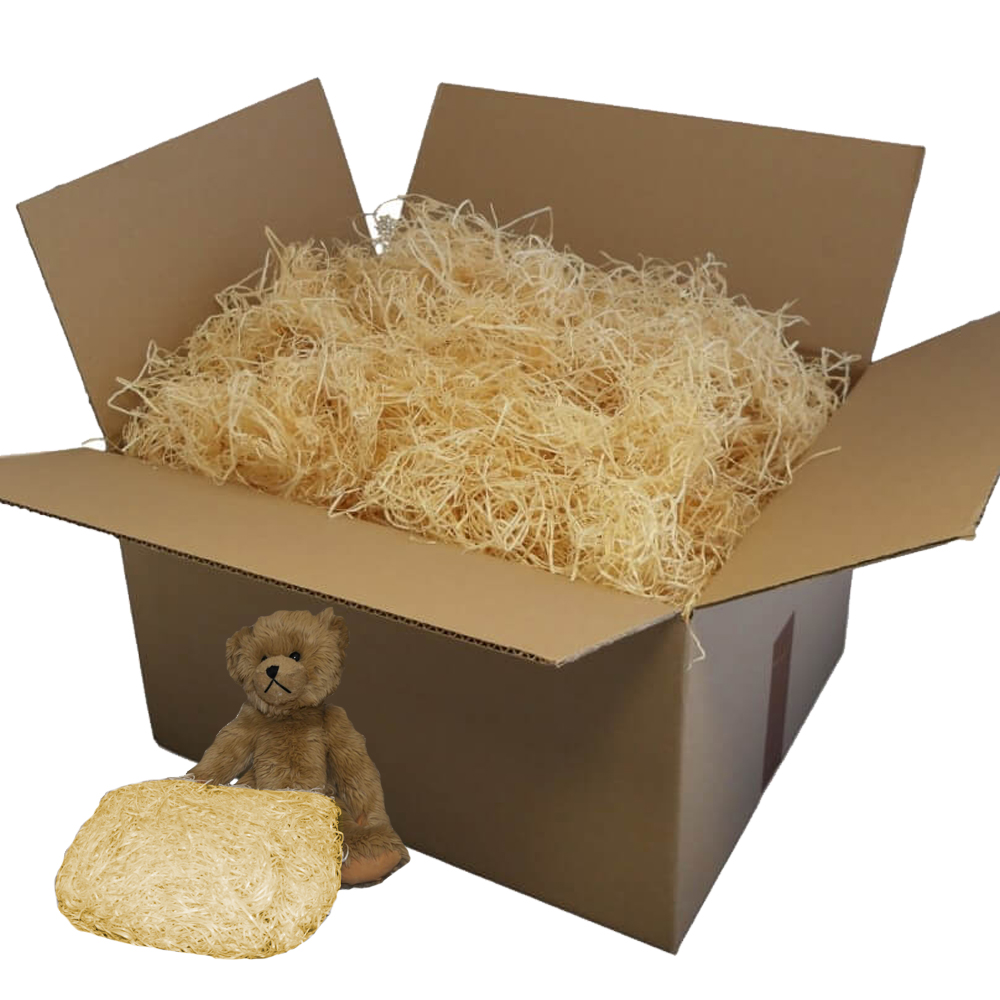 1 kg Premium Kuschelwolle Kleintiereinstreu Holzwolle 100% kompostierbar