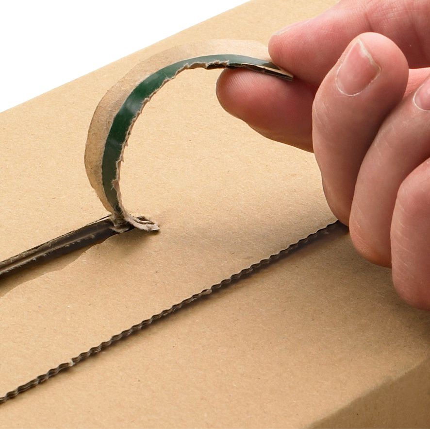 Buchverpackung "ECO" Wellpappe, braun 300 x 220 x 0-80 mm (DIN A4)