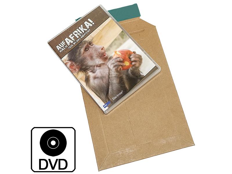 Versandtasche aus Vollpappe, braun 240 x 167 x 0-30 mm (DIN A5)