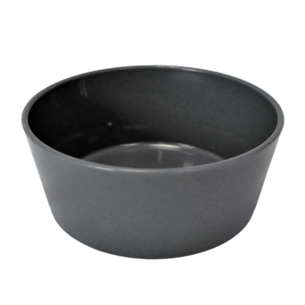 Mehrwegbehälter grau, rund 900 ml (Ø 155 x 63 mm)