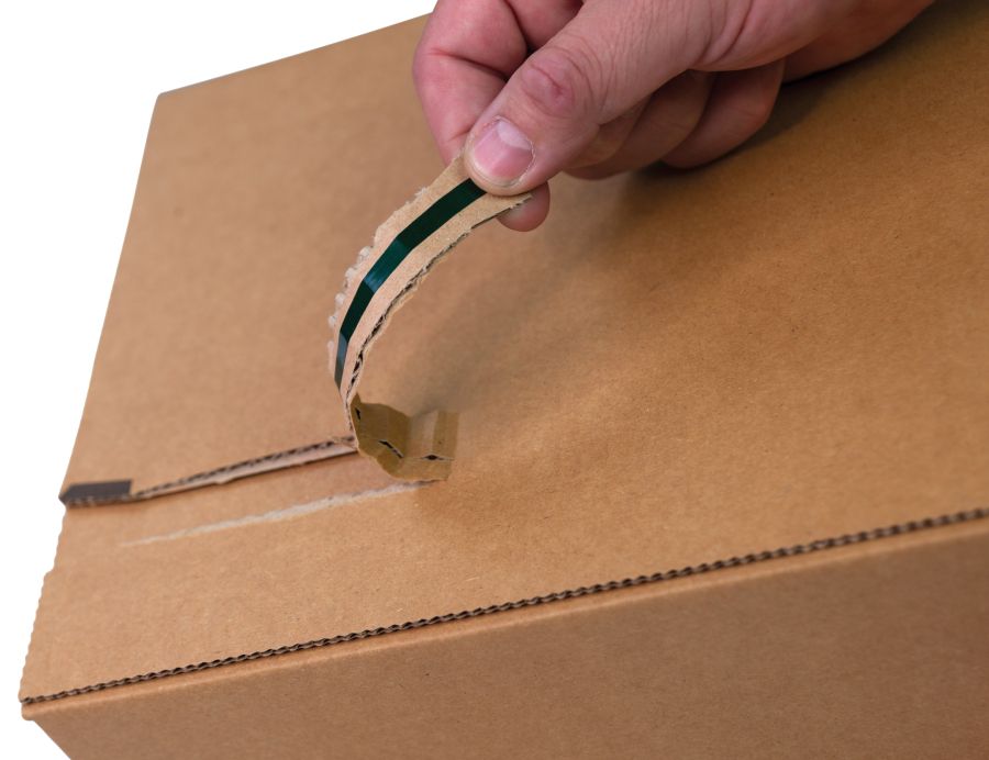 Paketbox "Premium Flix" mit Automatikboden 320 x 215 x 190 mm (DIN B4+)