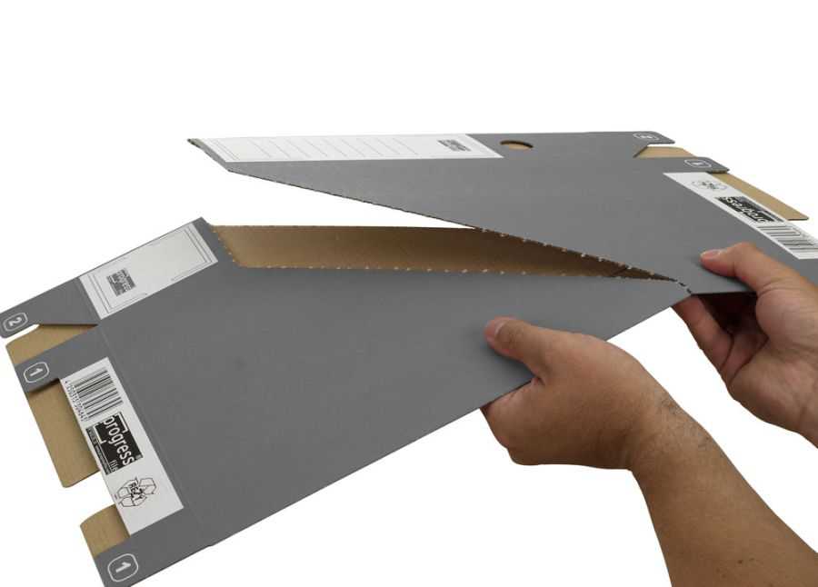 Stehsammler "Select" grau 257 x 97 x 317 mm (DIN A4+)