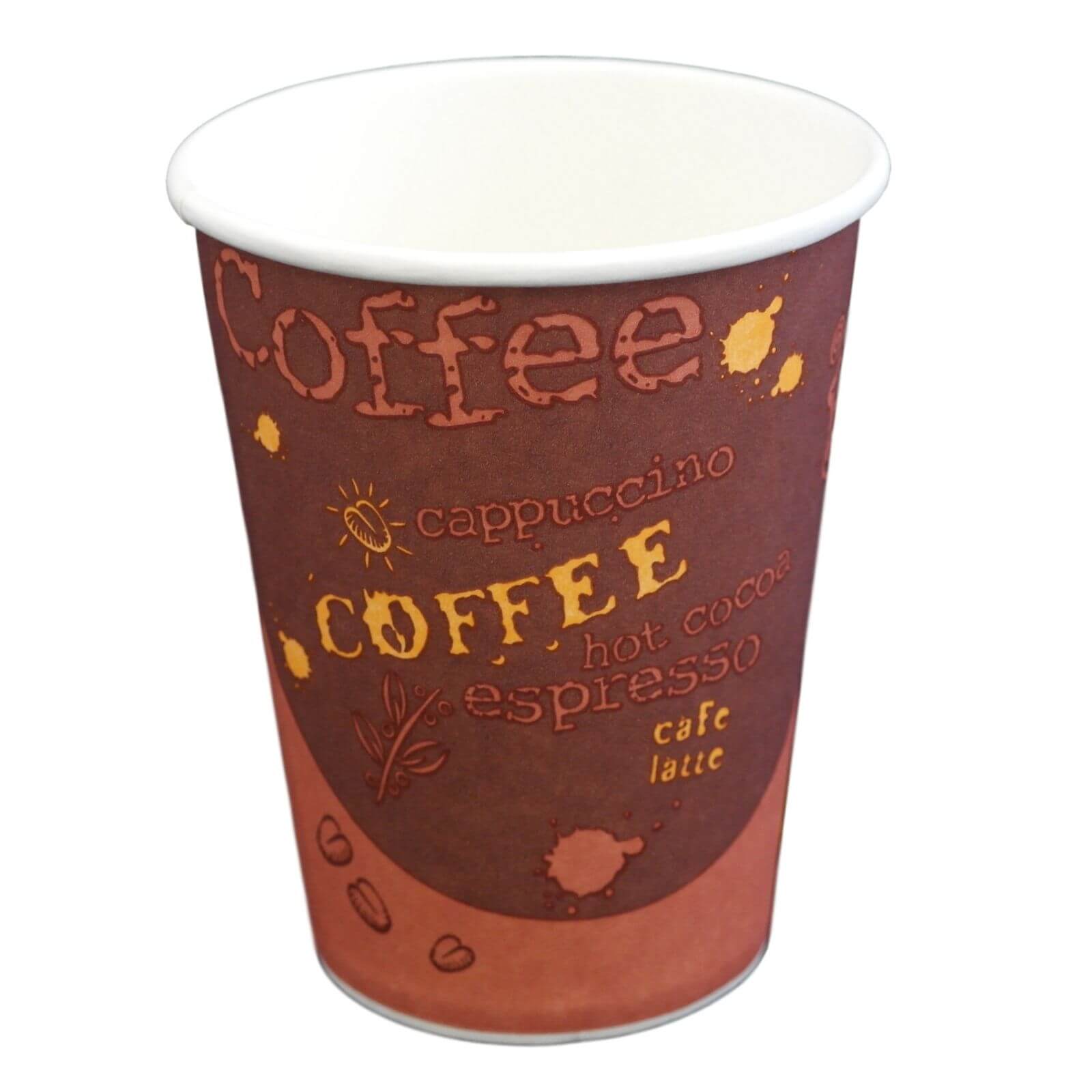 Papp Trinkbecher Coffee to go (Motiv 2) 0,3 l Ø 90 mm (12 oz)