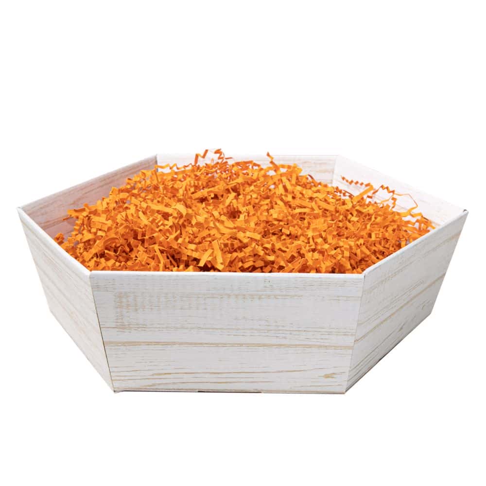 Präsentkorb sechseckig 305 x 270 x 85 mm Shabby