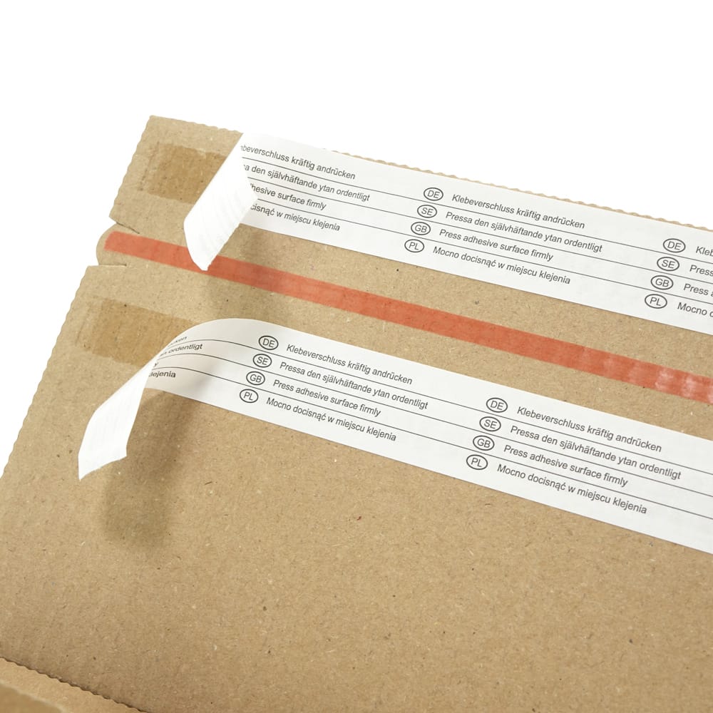 Versandkarton wiederverschließbar braun 250 x 155 x 110 mm
