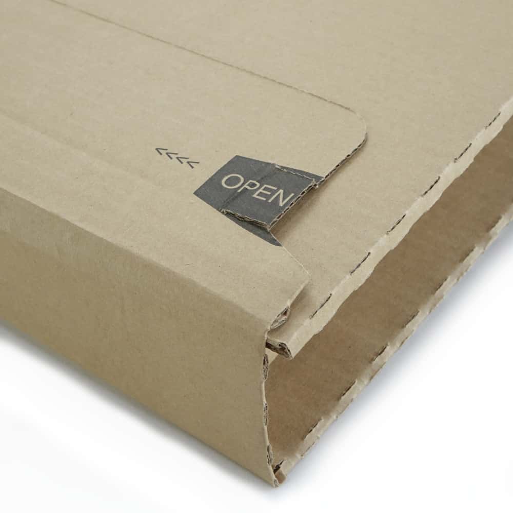 Buchverpackung Wellpappe braun 620 x 420 x 0-70 mm (DIN A2)