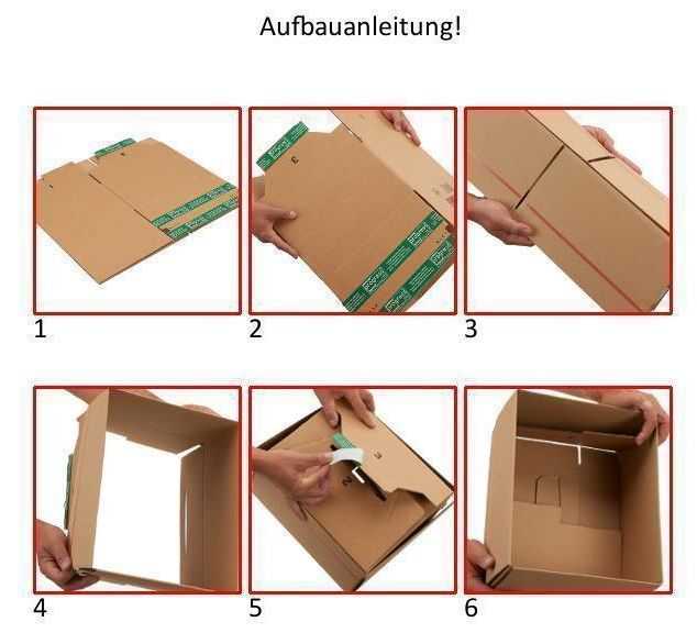 Versandkarton "Premium SuperFlap" mit Steckboden, 1-wellig 235 x 115 x 120 mm