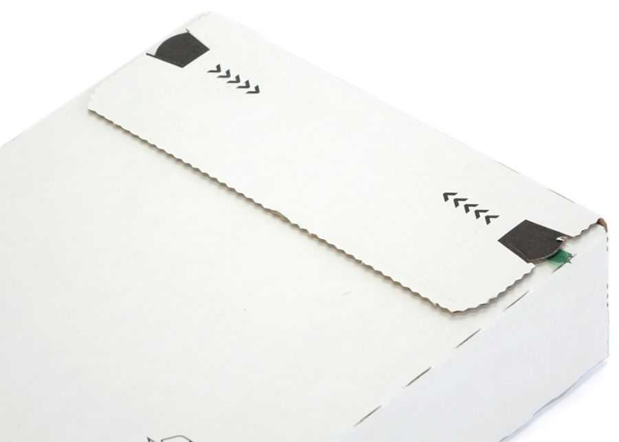 Versandtasche "Premium" portooptimiert, Wellpappe, weiß 215 x 155 x 45 mm (DIN A5)