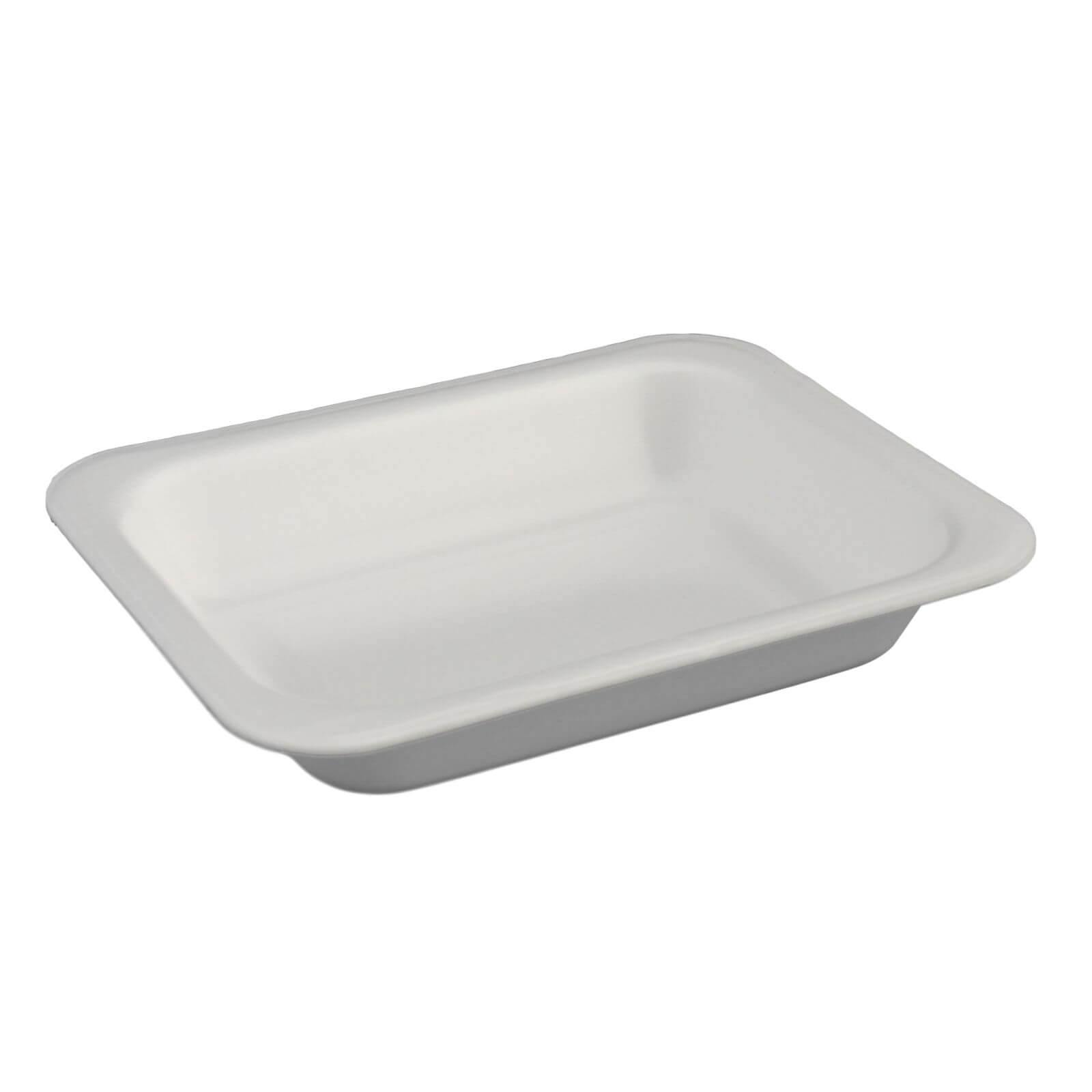 Thermo-Siegelschale XPS weiß, 233 x 182 x 40 mm ungeteilt (800 ml) #614