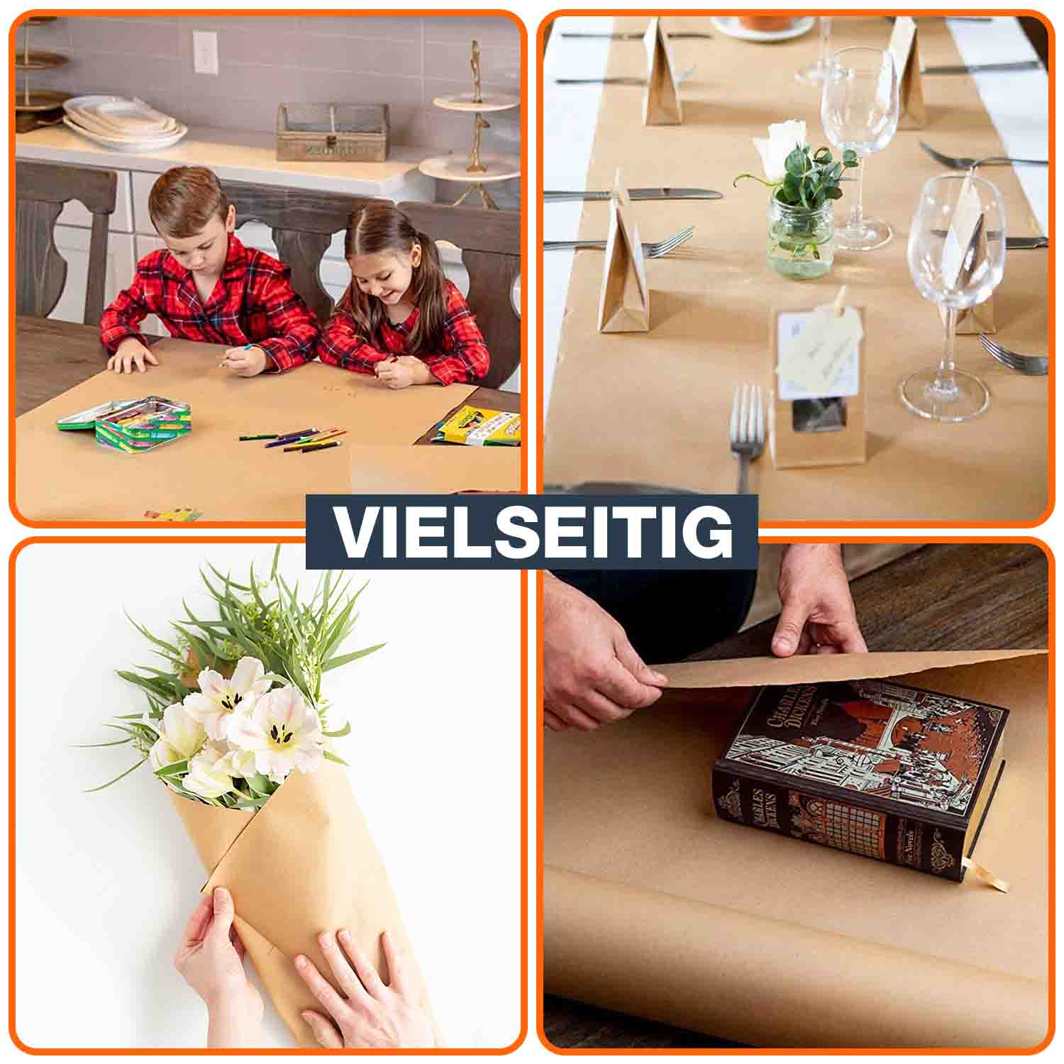 Packpapier auf Rolle 0,75 x 25 m