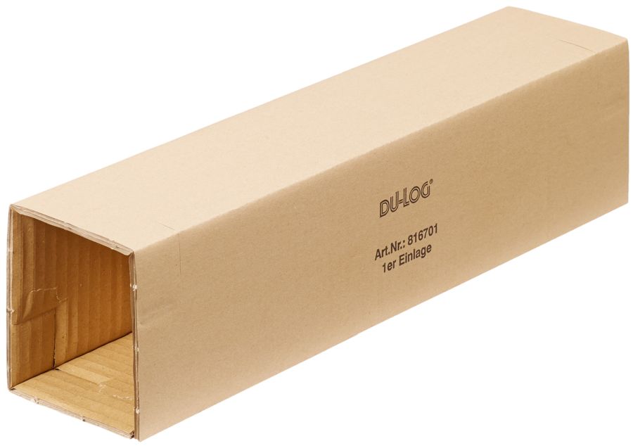 Versandkarton "DU-LOG®" (DHL/PTZ-geprüft) 1er Wein/Sekt - nur Einlage
