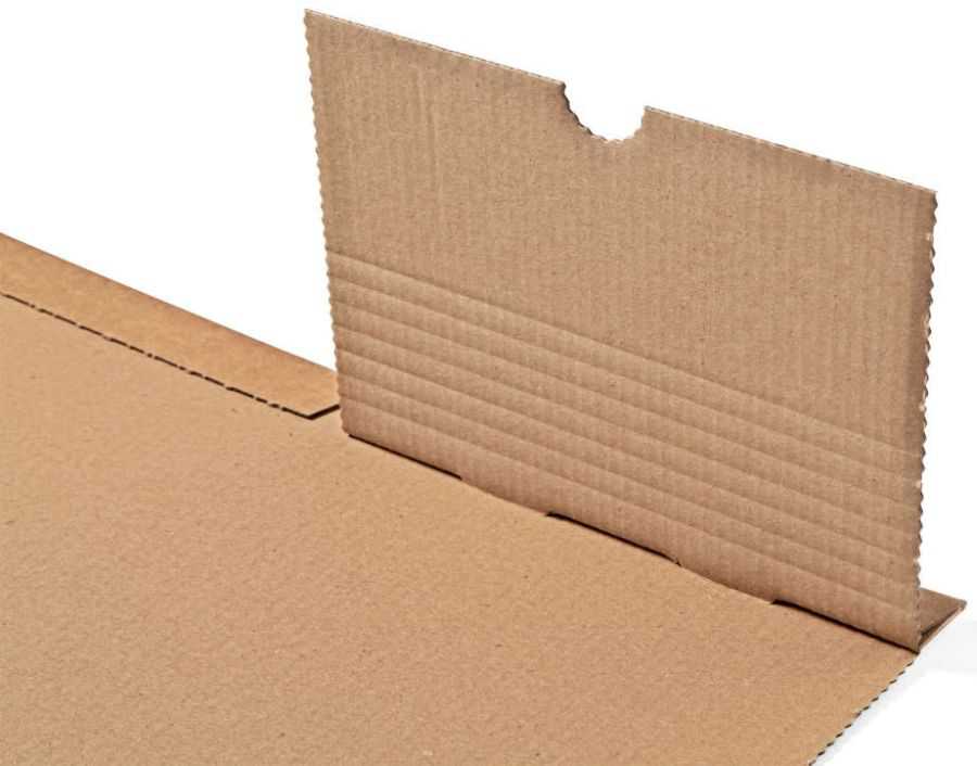 DHL Kleinpaket Wickelverpackung braun 307 x 245 x 0-75 mm