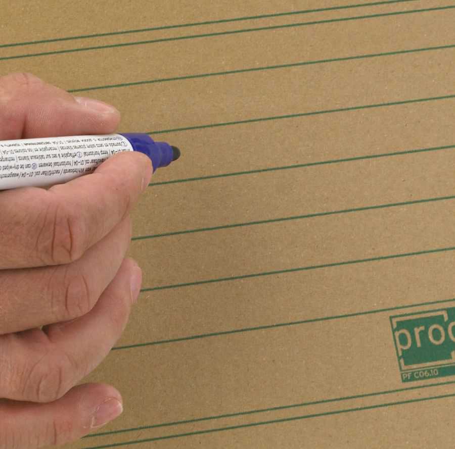 Transportbox mit Stülpdeckel "Premium", braun, 413 x 330 x 266 mm