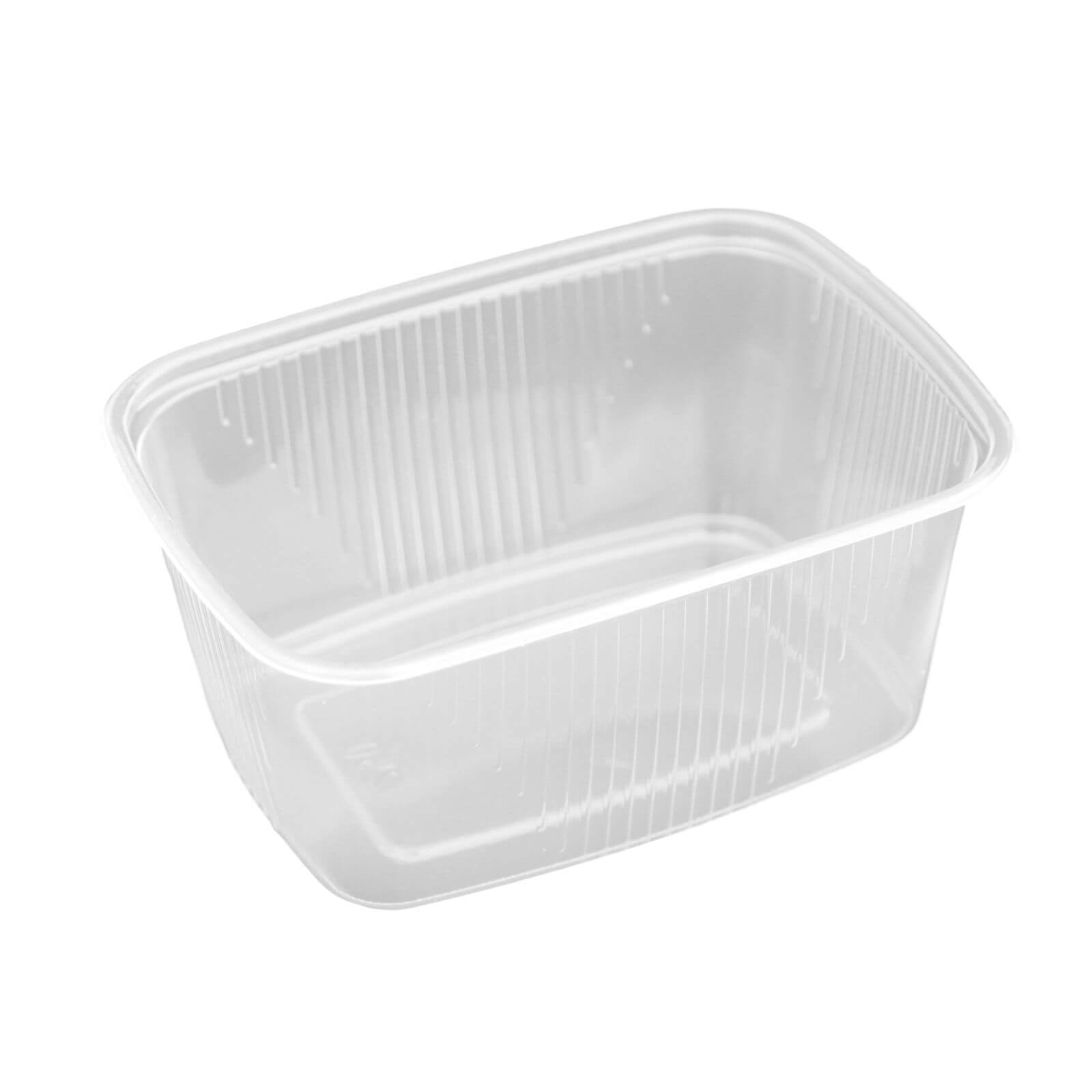 transparent Feinkostbecher PP (ECO) 250 ml (108 x 82 x 46 mm)