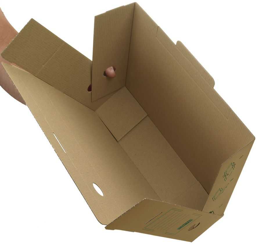 Archivboxen "Premium 80/100", braun 315 x 260 x 76 mm (DIN A4+)