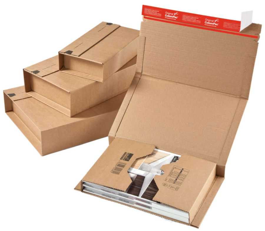 Wickelverpackung braun 380 x 290 x 0-80 mm (DIN B4)