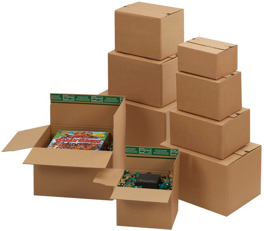 Blitzbodenkarton "Premium“ SK, HR, braun 460 x 309 x 180 - 300 mm (DIN A3+)