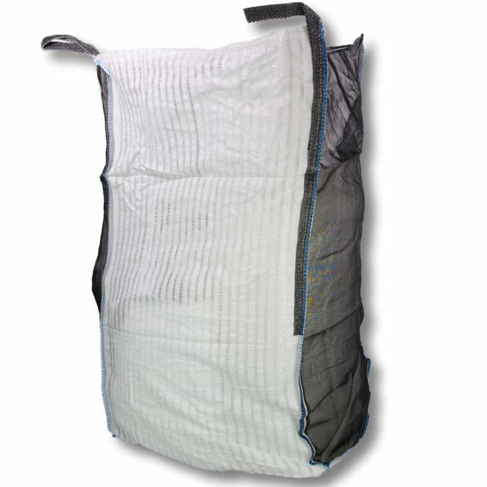 Big Bag Holz, Netzgittergewebe + Ventilationsstreifen 2-seitig, 100 x 100 x 165 cm